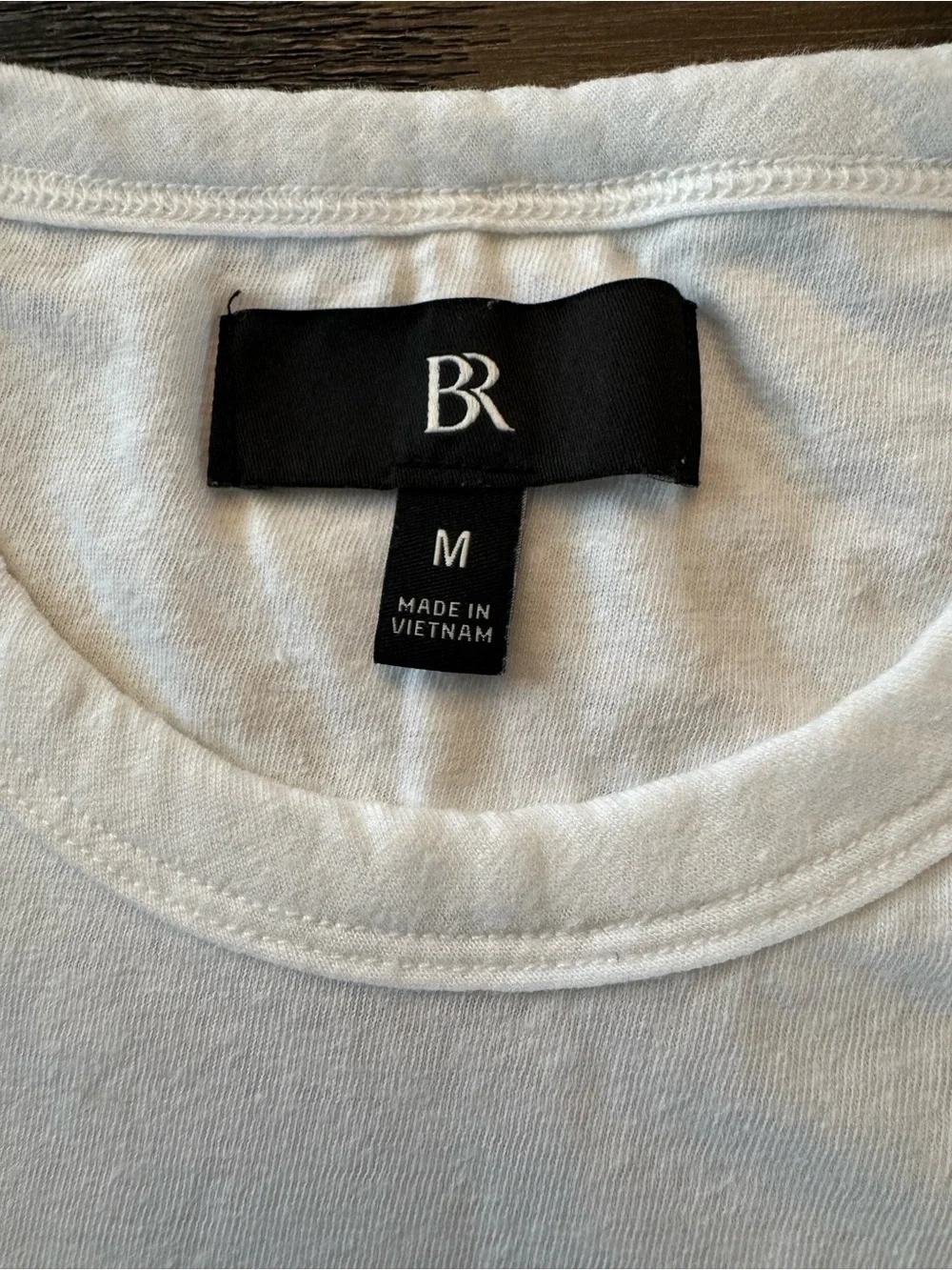 Banana Republic White Short Sleeve Pocket Tee